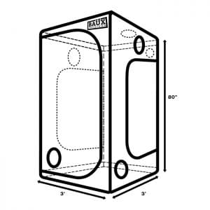 Baüx Industries Grow Kit 3x3